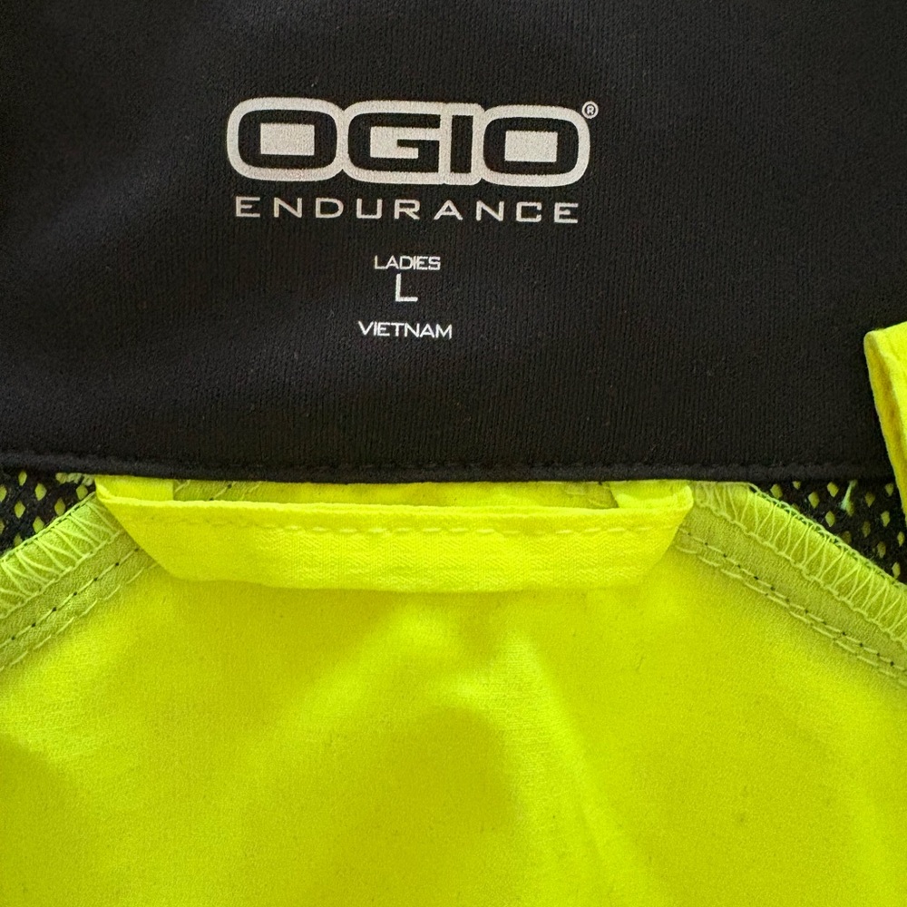 Ogio Bright Yellow Zip-Up Jacket NWOT - Picture 3 of 3